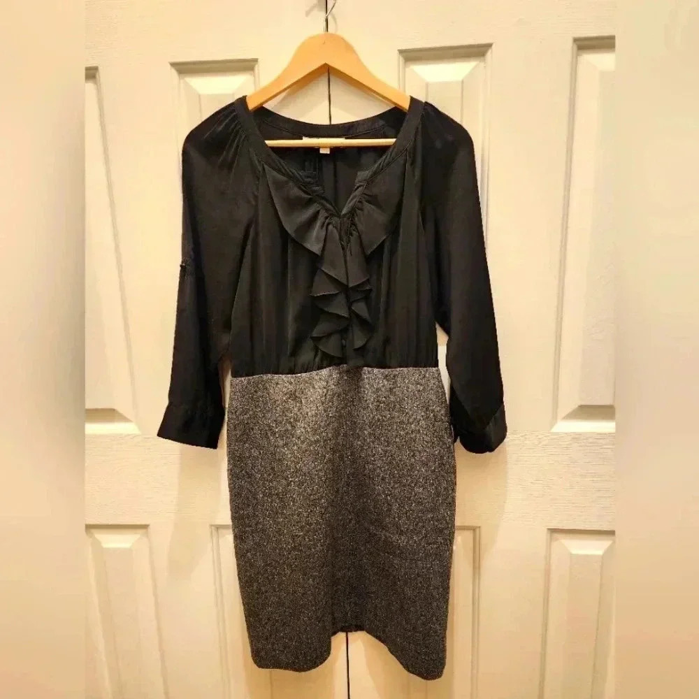 LOFT By Ann Taylor Women's Silk and Wool Blend Dress-Size 4- NWOT